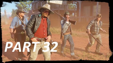 Red Dead Redemption 2 Part 32 - A Short Walk in a Pretty Town- Walkthrough No Commentary