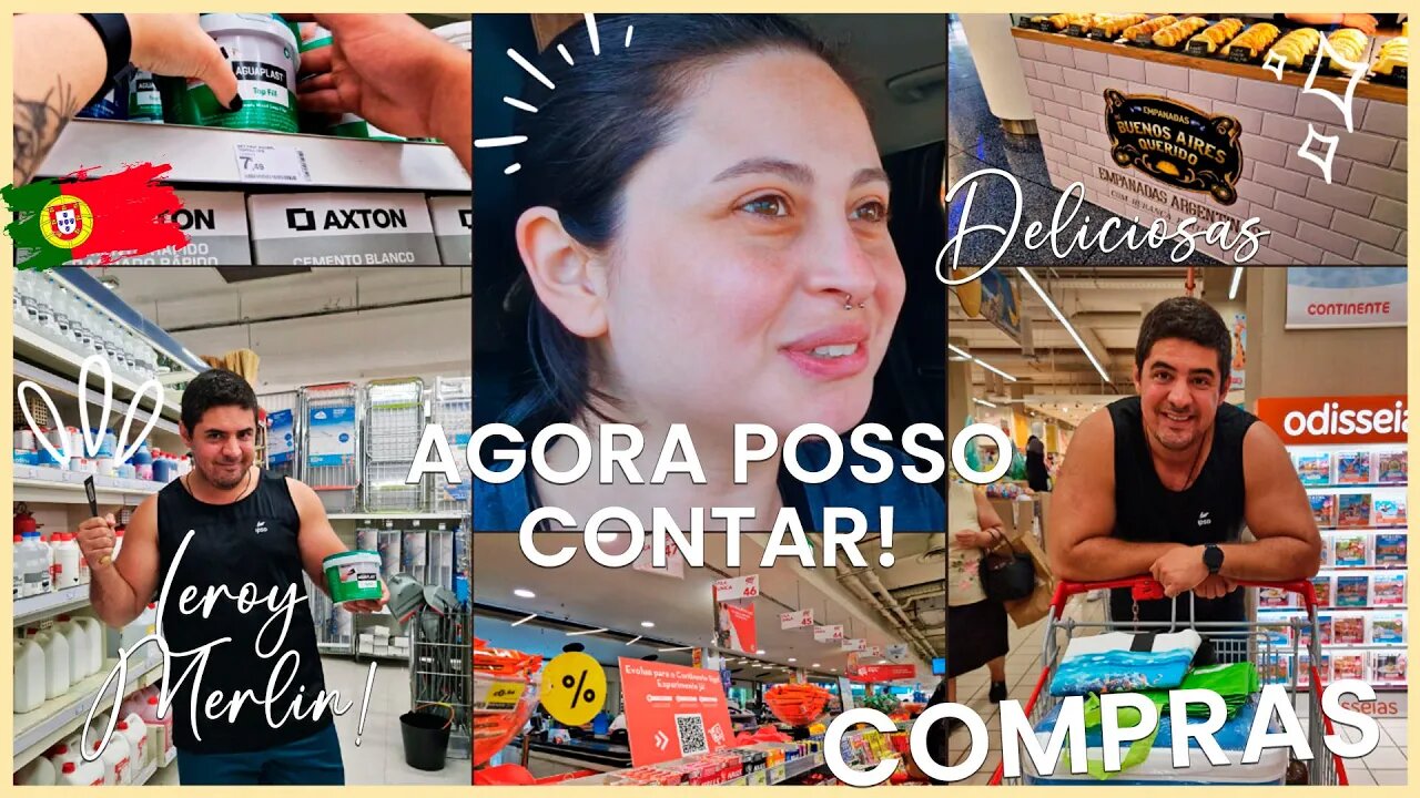 NOVIDADE NA NOSSA VIDA, NÃO ACHEI QUE SERIA RÁPIDO ASSIM | SUPERMERCADO | LEROY MERLIN E MUITO MAIS