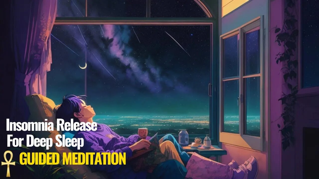 Fall Asleep Fast for Insomnia Guided Meditation Calming Music | Drifting into Dreamland