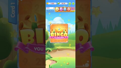 BINGO YOU WIN A PRIZE