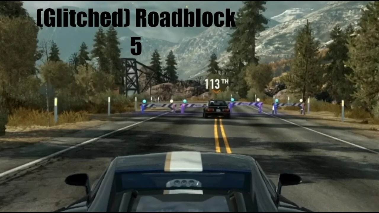 NEED FOR SPEED THE RUN (Glitched) Roadblock 5