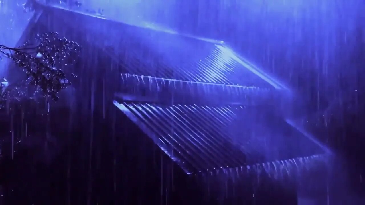 💤Soothing Waterfall Sounds for Easy Sleep︱Deep SLEEP, Relieve Stress, Meditate⚡🌧