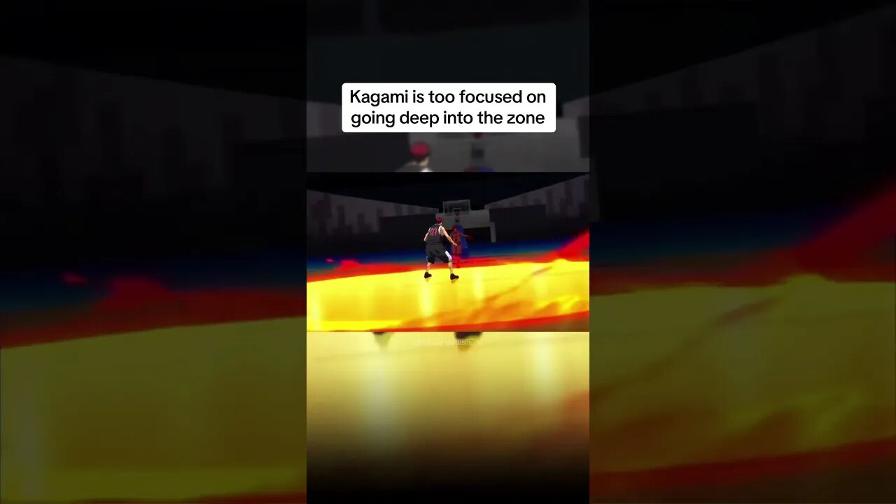 Kagami is too focused on going deep into the zone 😬 #anime #kurokonobasket #fyp