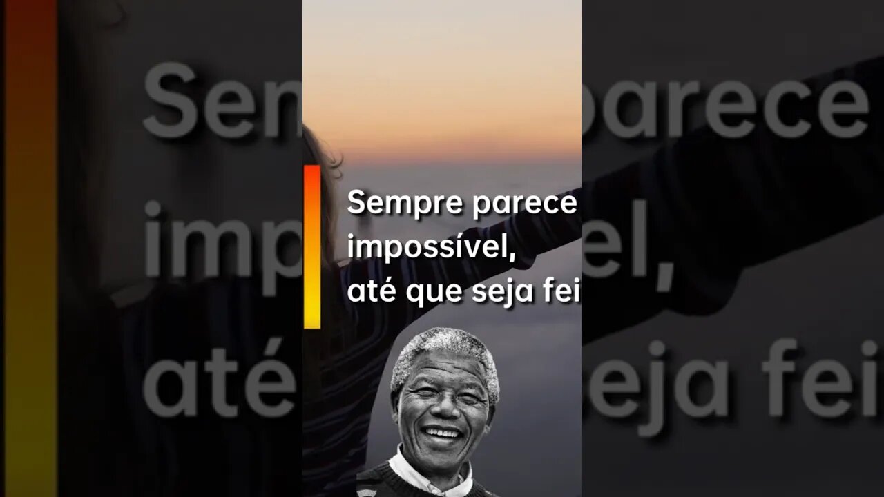 Motivacional: Se parece impossível, faça !