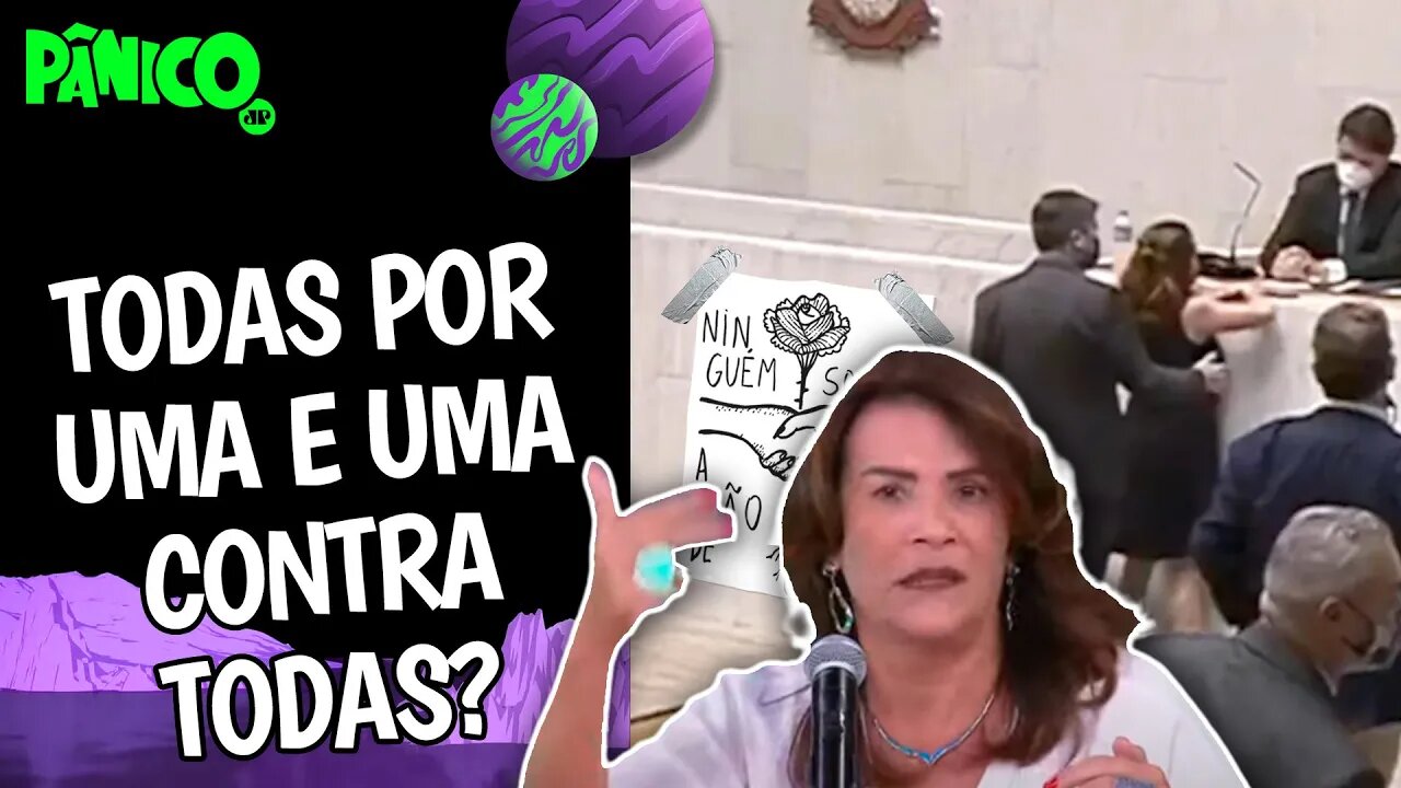 Valéria Bolsonaro: ‘CASO DO ASSÉDIO DE ISA PENNA NÃO FOI PRA FRENTE PORQUE ELA NÃO BATEU O PÉ'