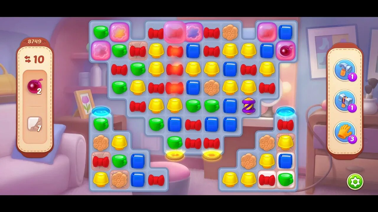 Playrix Homescapes Gameplay Walkthrough Level 8749