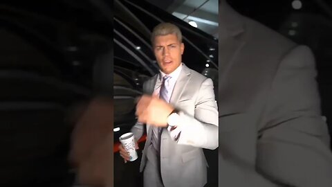 Cody Rhodes is here for #WWERaw!