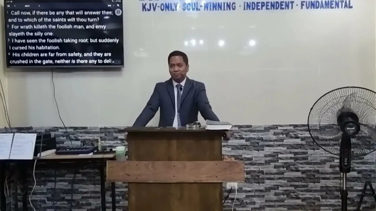 "Come to thy Grave in a Full Age" - Job 5: Eliphaz 1b - (Baptist Preaching - Ph)