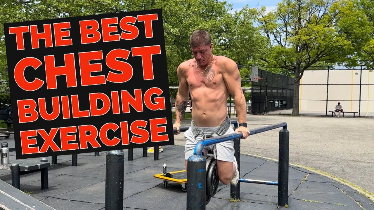 THE TWO BEST EXERCISES FOR A BIGGER CHEST | CALISTHENIC PUSH WORKOUT | CHEST SHOULDERS & TRICEPS