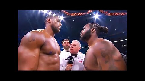 Jermaine Franklin VS Anthony Joshua Boxing