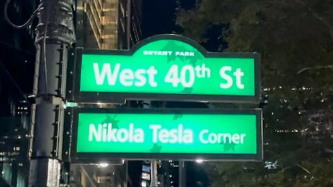 BRYANT PARK=126(Juan O Savin) NIKOLA TESLA CORNER= 192(It’s Going To Be Biblical/Ivanka Marie Trump)