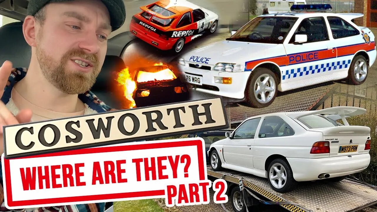 Police Ford Escort Cosworth fast response cars - where are they? (Part 2)