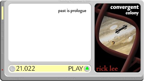 LOG Entry 21.022 prologue - Convergent Colony