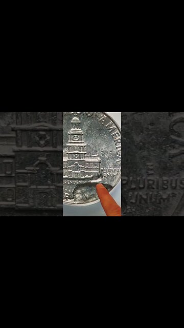 Half Dollar Coin with a Strange Mint Error #coin