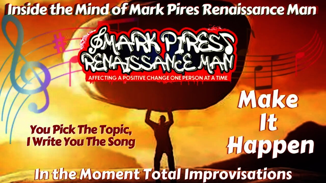 Make It Happen a Powerful Live Freestyle Live Loop Songwriting Moment!