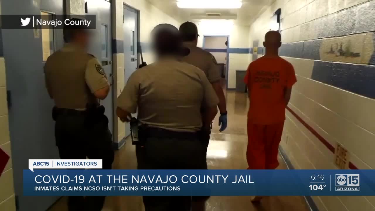 COVID-19 at the Navajo County Jail