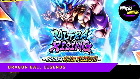 SUMMON'S NO BANNER ULTRA RISING SHINING BLUE FUSION - DRAGON BALL LEGENDS