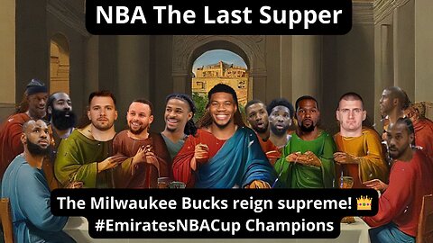 "The Milwaukee Bucks reign supreme! 👑 #EmiratesNBACup Champions"