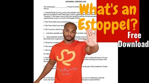 What is an Estoppel Certificate & How to fill it out? | Wholesale Real Estate Contracts #get2steppin