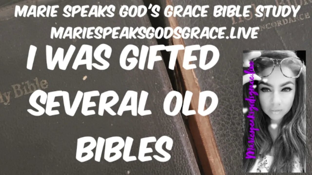 I was gifted 3 Old Bible TIKTOK clip