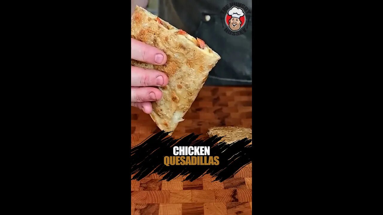 Making Chicken Quesadillas! #hungryhussey #griddle #blackstone #food #recipe #dish #shorts