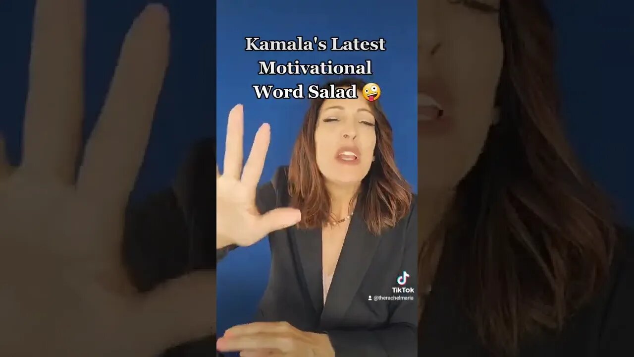 Kamala Word Salad Harris 🤪🤪 #kamalaharris #vpharris #bidenadministration #memes