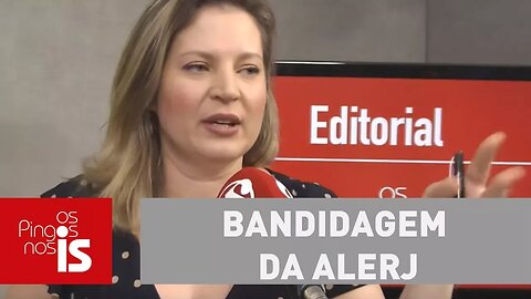 Joice: TRF2 manda bandidagem da Alerj para a cadeia, de novo