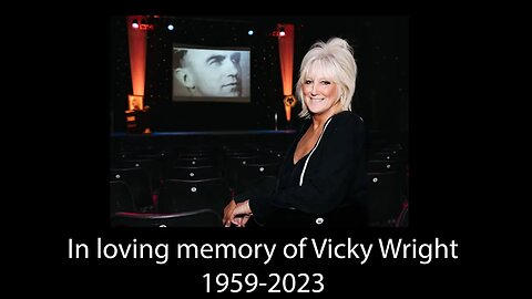 Jim Davidson - Sleep well, our beautiful Vicky Wright