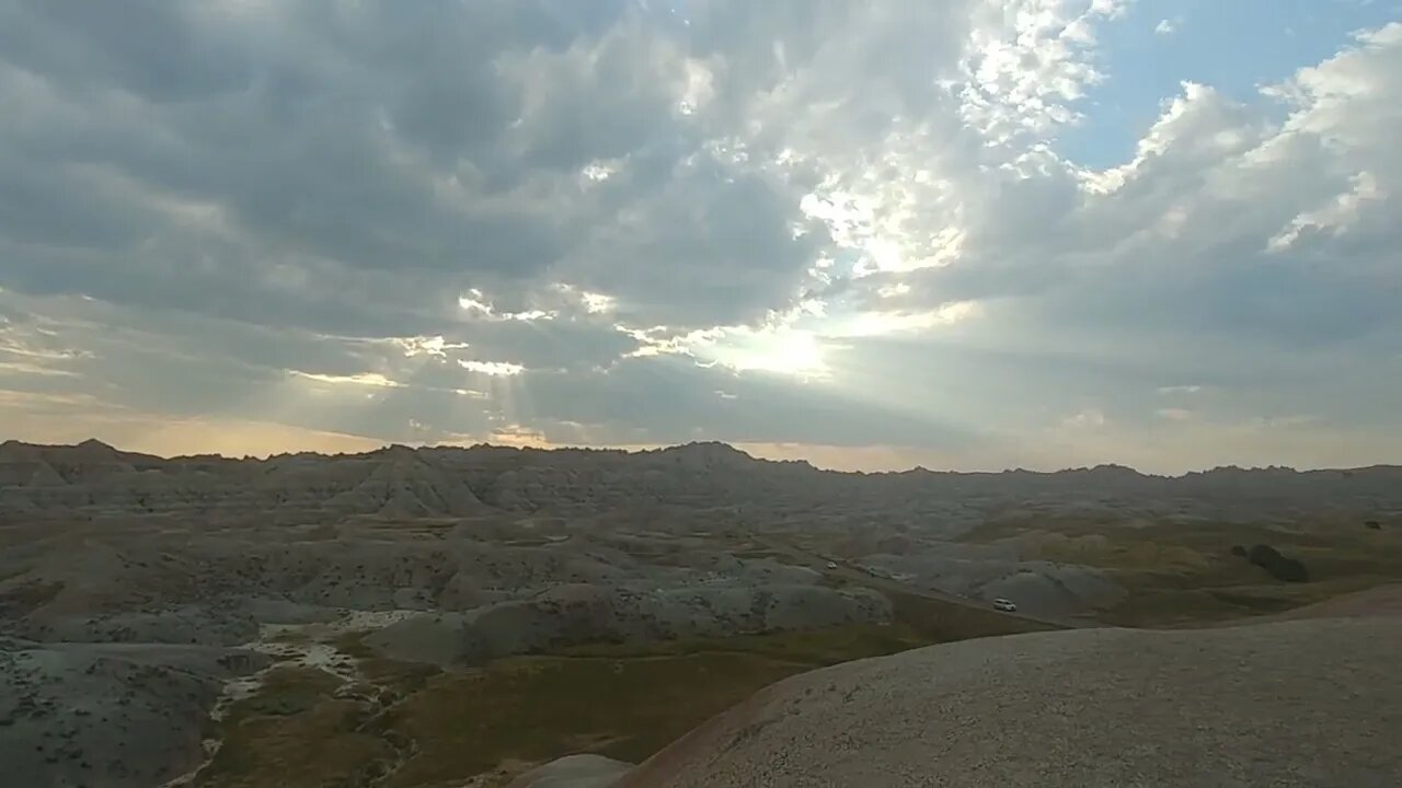 Yellow Mounds Overlook in Badlands National Park