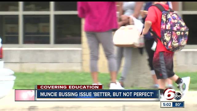 Muncie busing issue 'better, but not perfect'