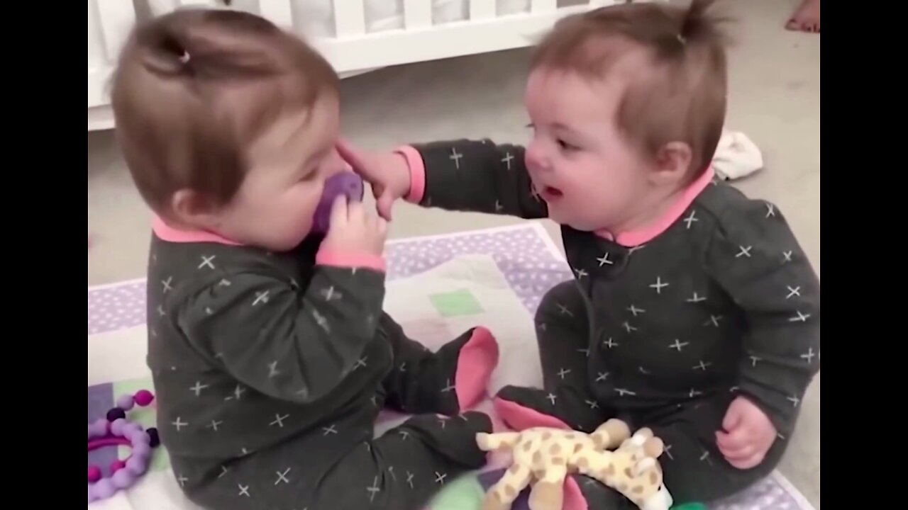 Best Videos Of Funny Twin Babies Compilation - Twins Baby Video