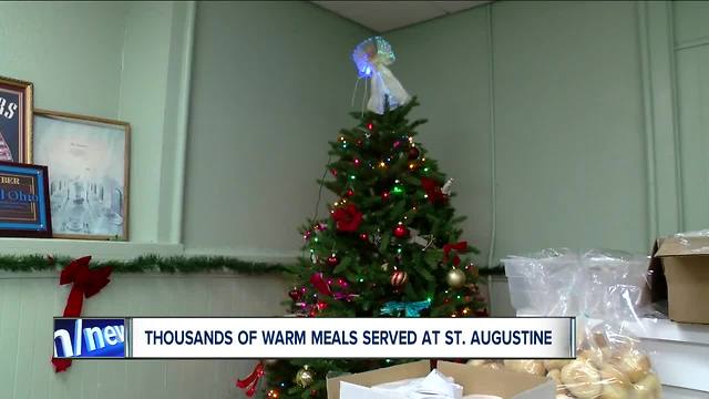 St. Augustine Church in Cleveland serves free meals to thousands on Christmas Day