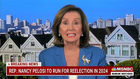 Democrat Rep. Nancy Pelosi Claims Violent Crime In San Francisco Really Just "An Isolated Situation"