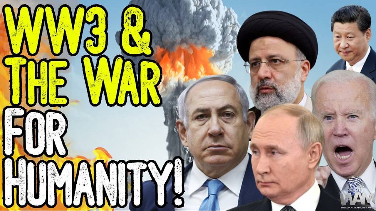 WW3 & THE WAR FOR HUMANITY! - IRAN FALSE FLAG ON ISRAEL EXPOSED! - WHO BENEFITS FROM THIS?