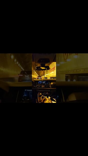 Driving through Fort Pitt tunnels in Pittsburgh Pennsylvania #short