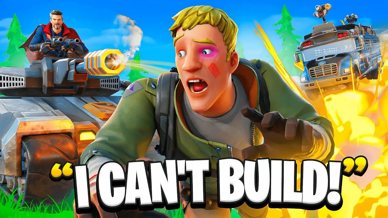 Trolling With NO BUILDING.. (Fortnite Season 2)