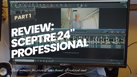 Review: Sceptre 24" Professional Thin 75Hz 1080p LED Monitor 2x HDMI VGA Build-in Speakers, Mac...