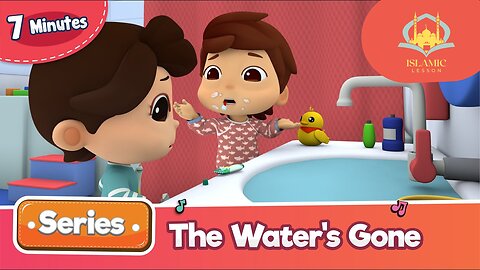 Omar & Hana | The Water's Gone | Islamic Cartoon | Islamic Lesson