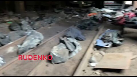 Morgue at Azovstal - about 300 dead Azov soldiers were taken out of the freezer