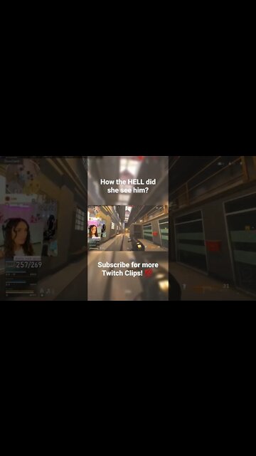 How did she see him? (Call of Duty: Warzone) #shorts #warzone