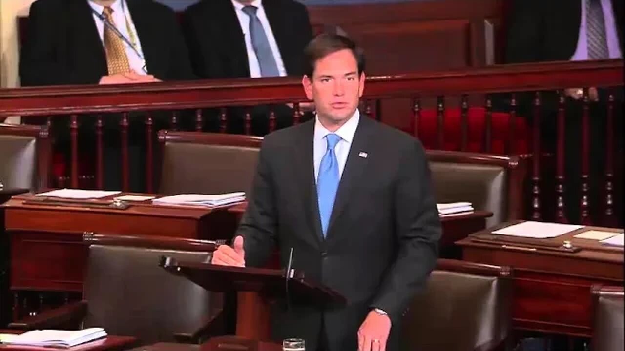 In Senate Floor Speech, Rubio Opposes Iran Deal