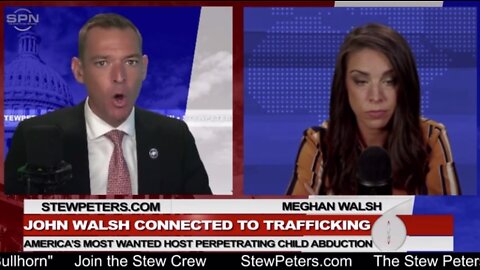 Stew Peters 6/15/22 - John Walsh Connected to Trafficking: America's Most Wanted host Perpetrating Child Abduction