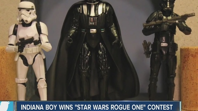 Indiana boy wins "Star Wars Rogue One" contest