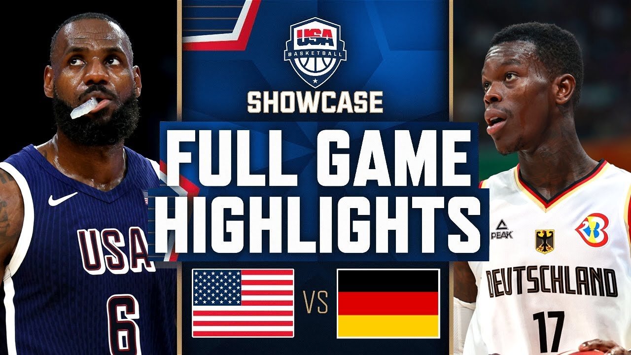 USA vs GERMANY - FULL GAME HIGHLIGHTS