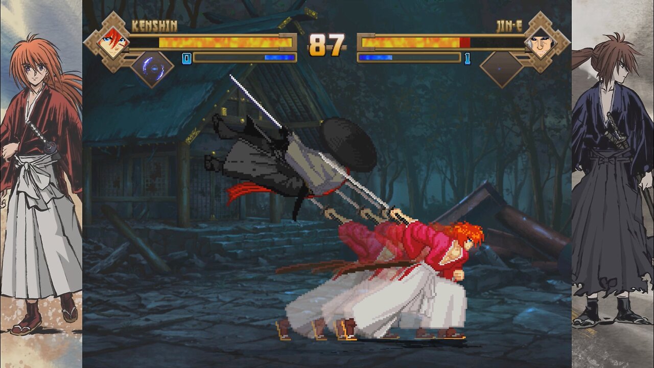 [MUGEN] Rurouni Kenshin - Soul and Sword: Kenshin Himura (Longplay)