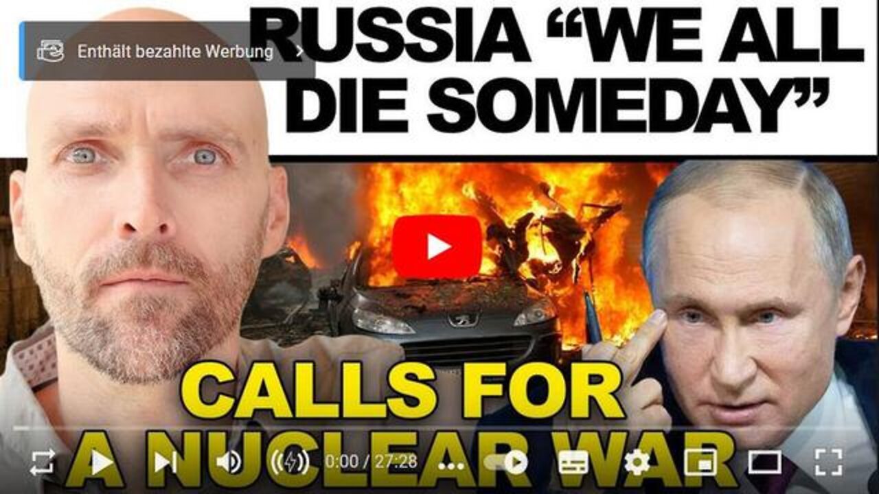 SO IT BEGINS! RUSSIANS CALL FOR US BOMBING SAYING "WE ALL HAVE TO DIE SOMEDAY"! SHORTAGES STARTING!