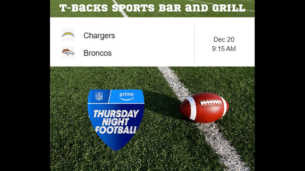 T-Backs Sports Bar and Grill Sports Schedule and Chicken Fajitas special for Friday Dec 20, 2024