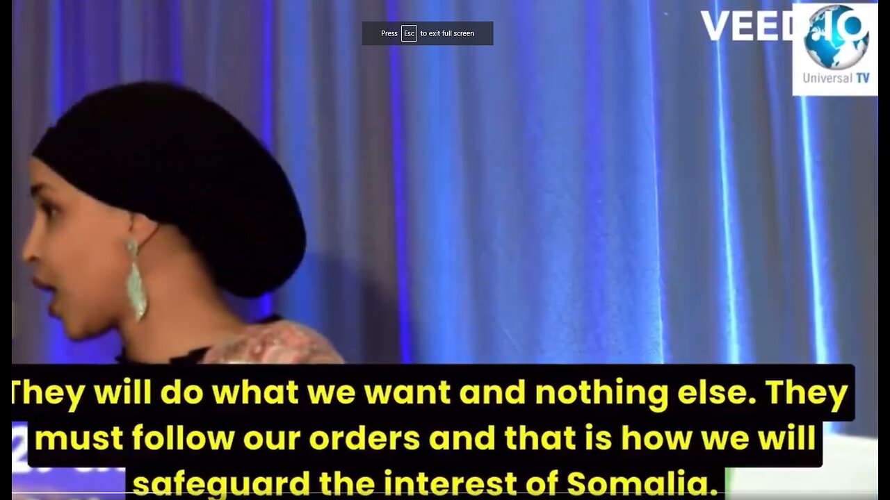 Ilhan Omar: I Am Here to Protect the Interests of Somalia