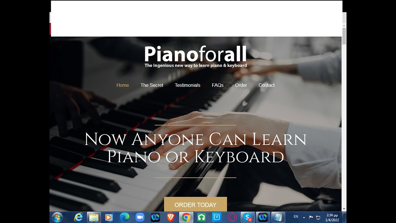 Learn piano with Pianoforall
