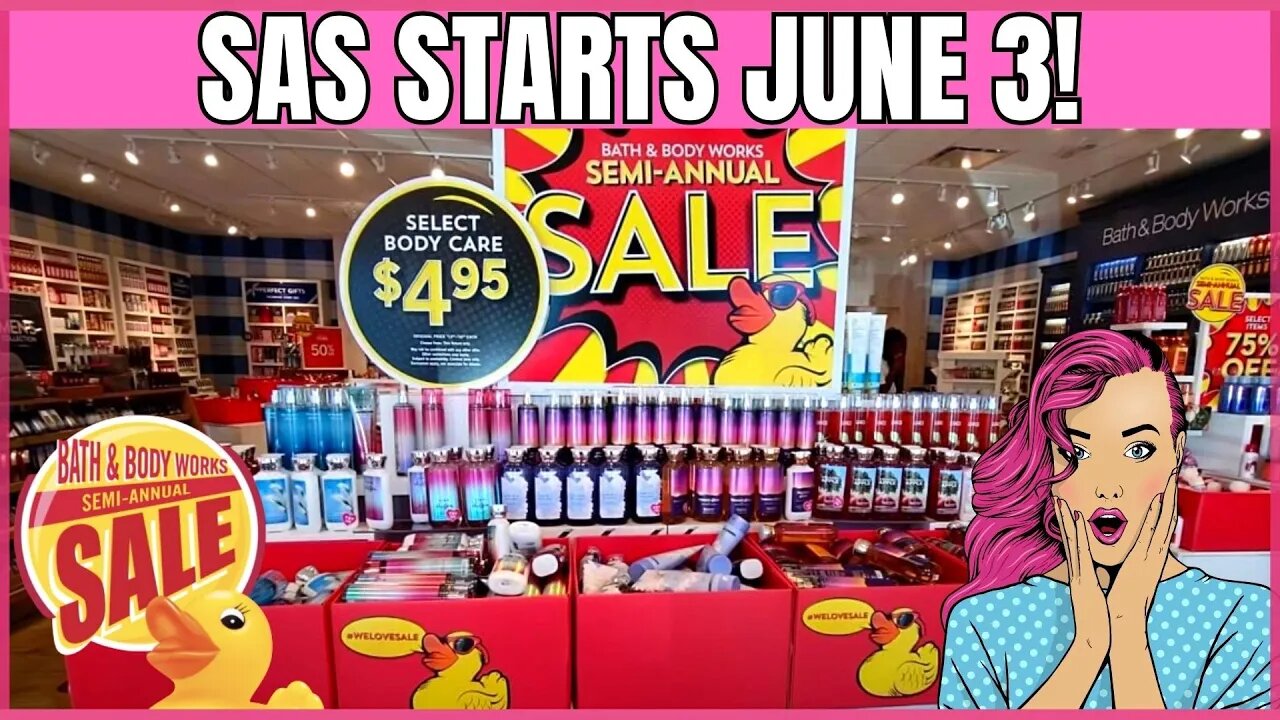 SAS Start Date June 3rd | Bath & Body Works Summer SAS | #bathandbodyworks #sas